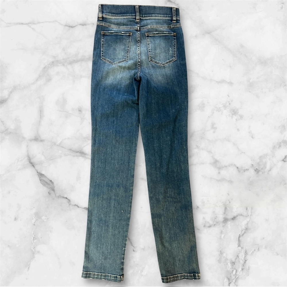 Spanx Women's Blue skinny pull on Jeans sz XS nwt #002 - Picture 2 of 2